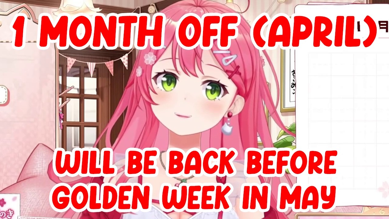 Miko Taking a 1-Month Break in April and Will Be Back Around May