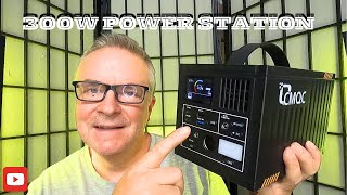 REVIEW CMQC Power Station 300W Great for Emergency Power Outages