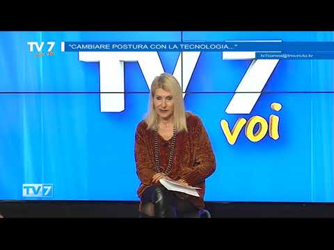 Cambiare postura con la tecnologia - Tv7 con Voi 6/2/24 (2 di 3)