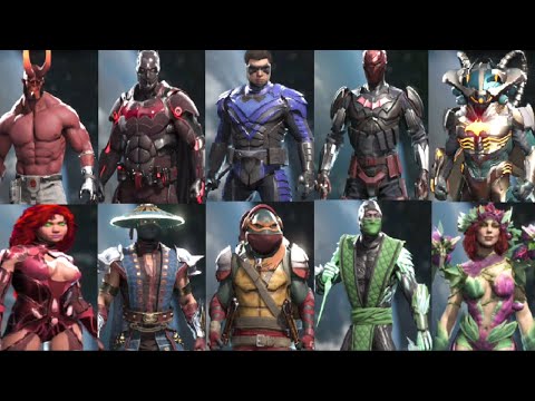 Injustice 2 Ultimate Edition - All Character Epic Gear Sets
