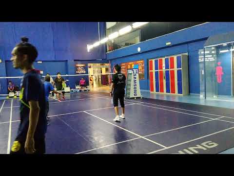 Badminton Muhibbah Sparring Men's Double - Akmal / Amir Vs Wak / Rihan