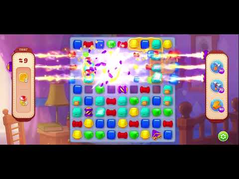 Homescapes Level 11667 夢幻家園 第11667關- No boosters