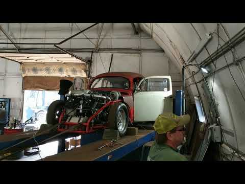 Twin turbo 1952 VW Beetle 6.0l LS LQ4 SBE First pull