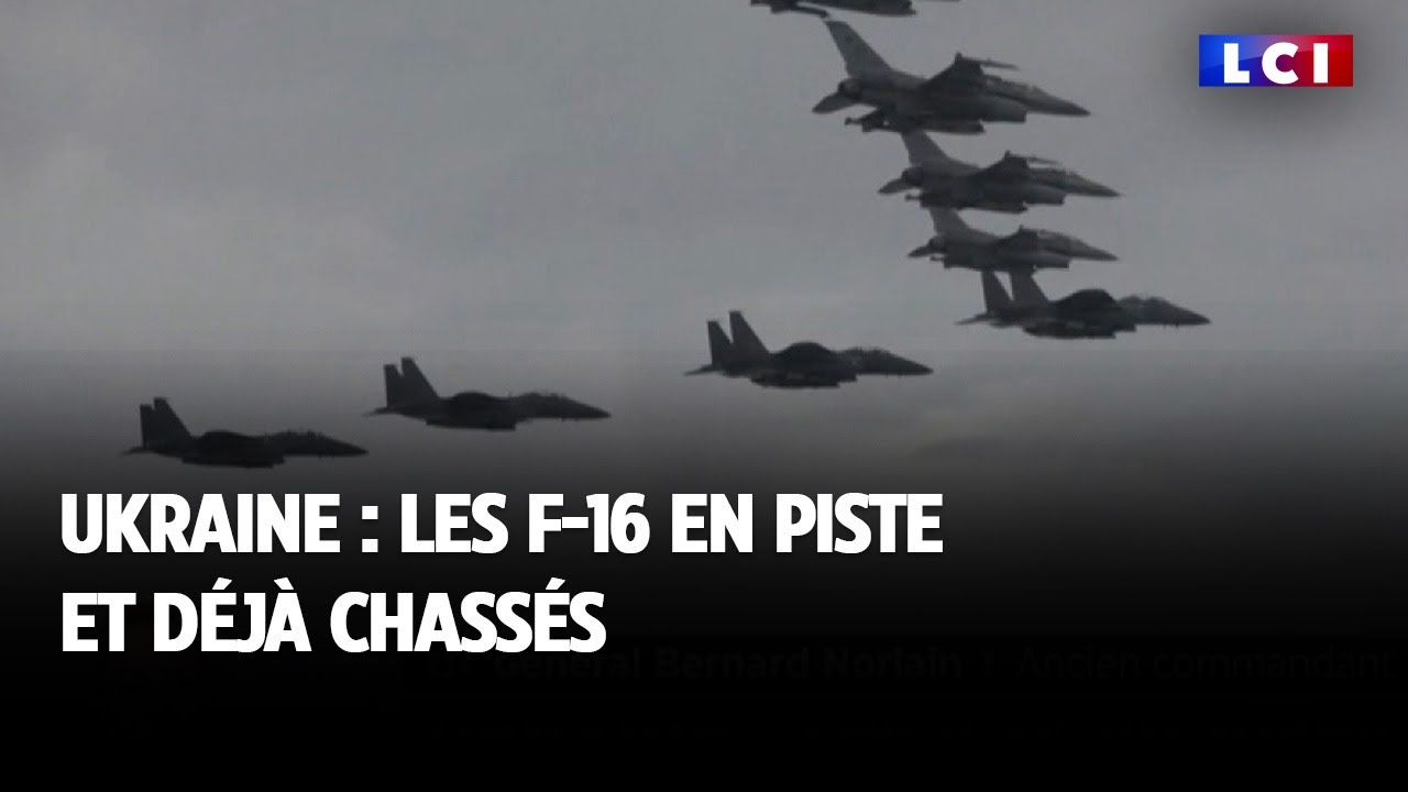 Ukraine : les F-16 en piste et déjà chassés