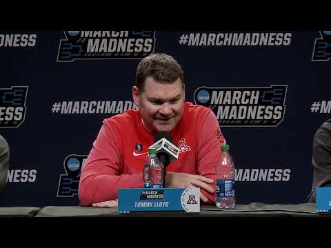 Arizona Basketball Press Conference Postgame Princeton
