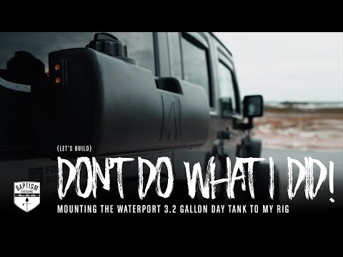 The WaterPort 3.2 Gallon Day Tank *Mounting & Review*