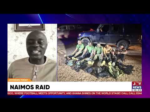 NAIMOS raid: Five fake national security arrested over illegal mining extortion. #JoyNews