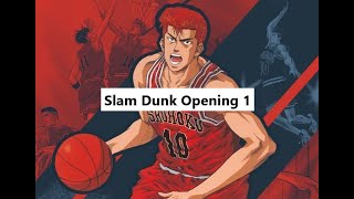 Slam Dunk Opening 1 ~ Kimi ga Suki da to Sakebitai by BAAD [ Blu-Ray Quality ]