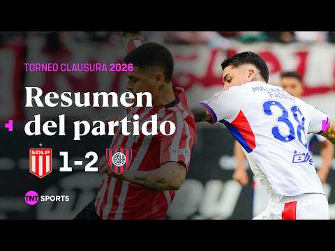SOBRE EL FINAL, SAN LORENZO LE GANÓ A ESTUDIANTES EN UNO | #Estudiantes 1-2 #Sanlorenzo | Resumen