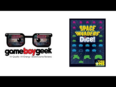 The Game Boy Geek Previews Space Invaders Dice