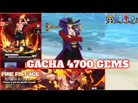 Gacha Banner Ace 4700 Gems & 20 Ticket malah dapat Mihawk DPS terbaik 🔥 War of the Grand line