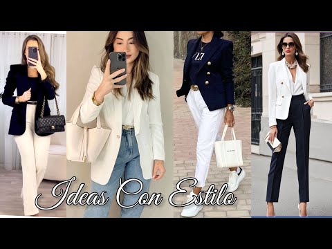 MODA MUJER 2024 Cómo vestir con estilo CASUAL elegante con Ropa Casual