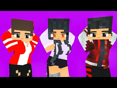 DARLING OHAYO SUPER IDOL DANCE : MINECRAFT ANIMATION | APHMAU ARRON    05 - MONSTER SCHOOL