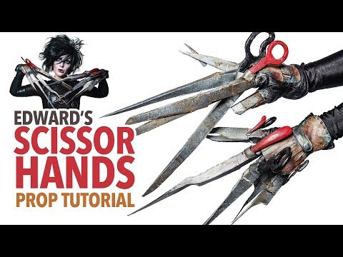 DIY: Edward's Scissorhands prop cosplay tutorial