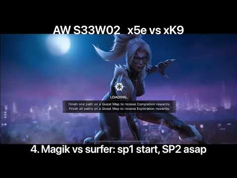 Alliance War S33W02 | X5e vs xk9 | is my Magik back?