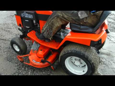 Ariens HT 16 Run & Drive Test