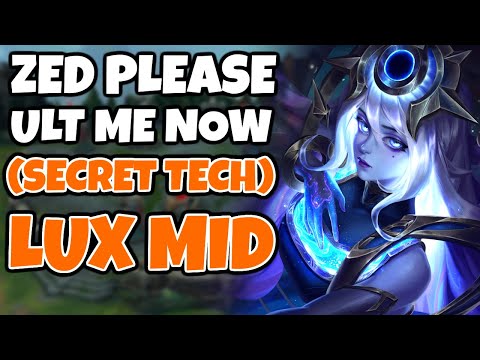 My secret to always beat Zed (BEG HIM TO ULT ME, PLEASE ULT ME). LUX MID | Pekin Woof