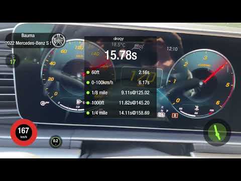 Mercedes GLE 400d Coupe W167 dragy 0-200