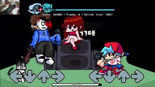 Cover art for fnf vs aflac (THE END)