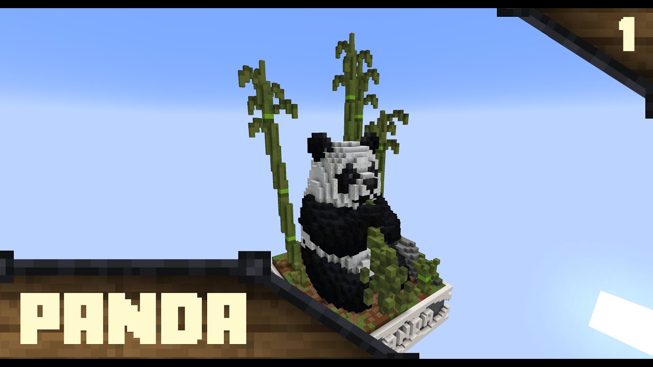 GIGANTIC PANDA MONUMENT  The Minecraft Guide - Tutorial Lets Play