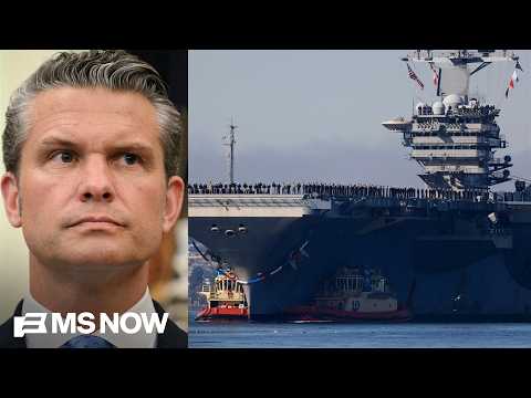 USS Lincoln wasn't resupplied because Hegseth 'hid' that Iran destroyed main U.S. base: Rohde