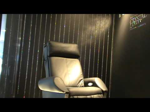 HIGH CLASS MASSAGE CHAIR KEYTON CRYSTALLIZED™ Swarovski Elements Deluxe edition