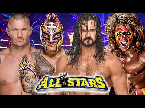 DREW McINTYRE vs RANDY ORTON vs REY MYSTERIO vs ULTIMATE WARRIOR | WWE ALL STARS