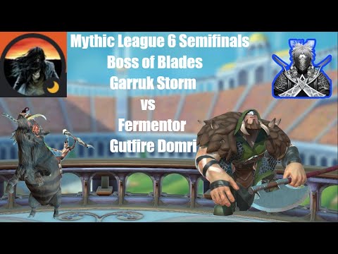 Magic Spellslingers Mythic League 6 Semifinals vs fermentor |Boss of Blades