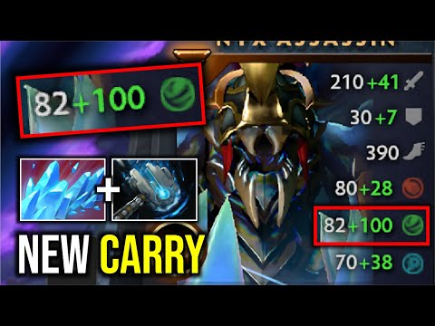 OLD BUT GOLD..!! +182 Agility Carry Nyx Meteor Hammer Combo 7.24 | Dota 2