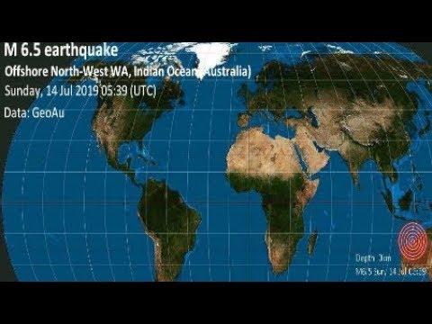 Breaking Ring of Fire Earthquake 6.6 Australia July 2019 Global Seismic Unrest Video