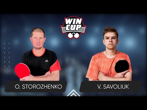 18:30 Oleksandr Storozhenko - Volodymyr Savoliuk West 3 WIN CUP 27.04.2024 | TABLE TENNIS WINCUP