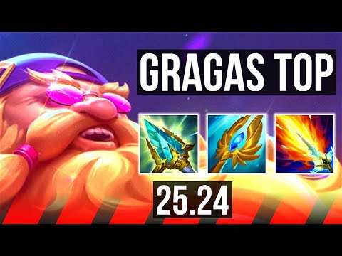 GRAGAS vs AATROX (TOP) | KR Master | 25.24