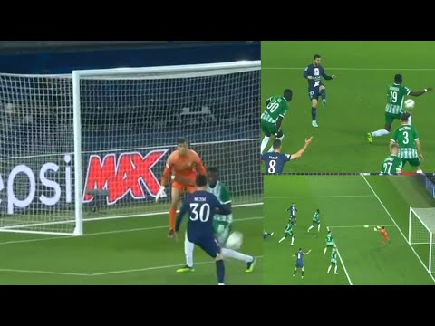 Lionel Messi great finish | PSG 1 - 0 Maccabi Haifa #2022