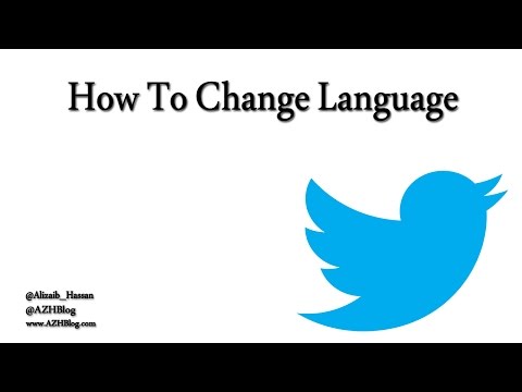 How To Change Language on Twitter