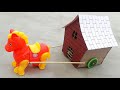 How To Make Horse Cart And Loaded House