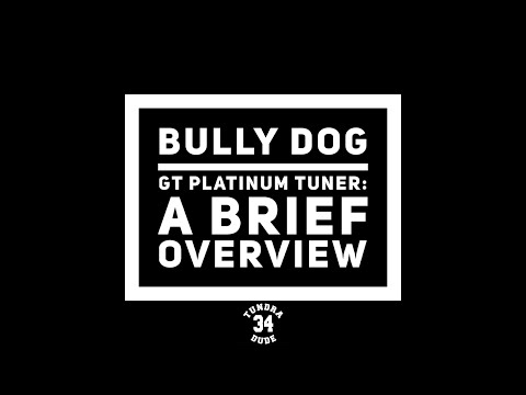 Bully Dog GT Platinum Tuner For The Toyota Tundra: A Brief Overview