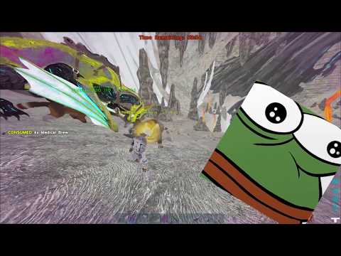 Sneaking into Cenegal Tek Cave | Ark Official Small Tribes