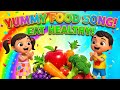 Healthy Food Song For Kids Clap Along Eat Healthy Fun Kids Rhymes