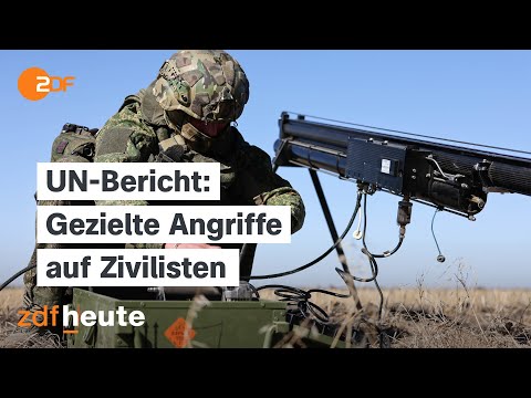 UN-Bericht: Russland jagt ukrainische Zivilisten mit Drohnen | Morgenmagazin