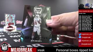 PYT #4 - 2021 Panini Black Football Hobby 12 Box Case Break - 09.03.21