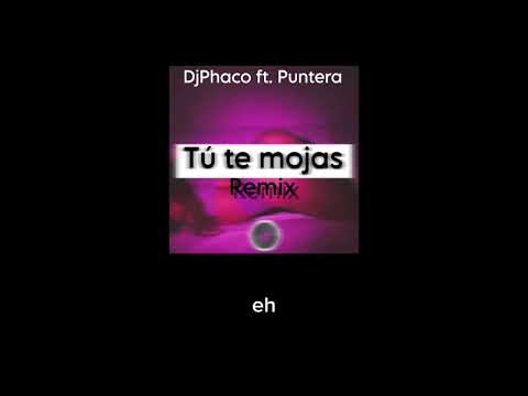 Tú te mojas Remix ft. Puntera (letra)