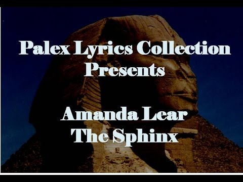 Amanda Lear - The Sphinx magyar fordítás / lyrics by palex