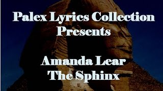 Amanda Lear - The Sphinx magyar fordítás / lyrics by palex