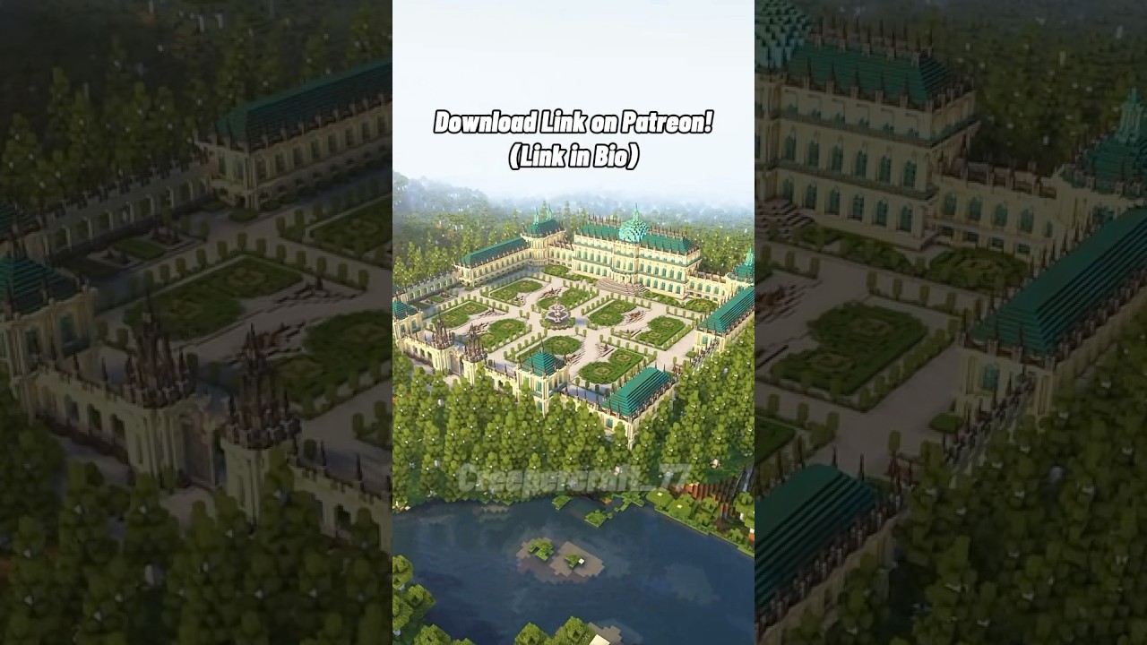 Minecraft: Rate this Massive Palace from 1-10! | Timelapse | #minecraft #building #shorts