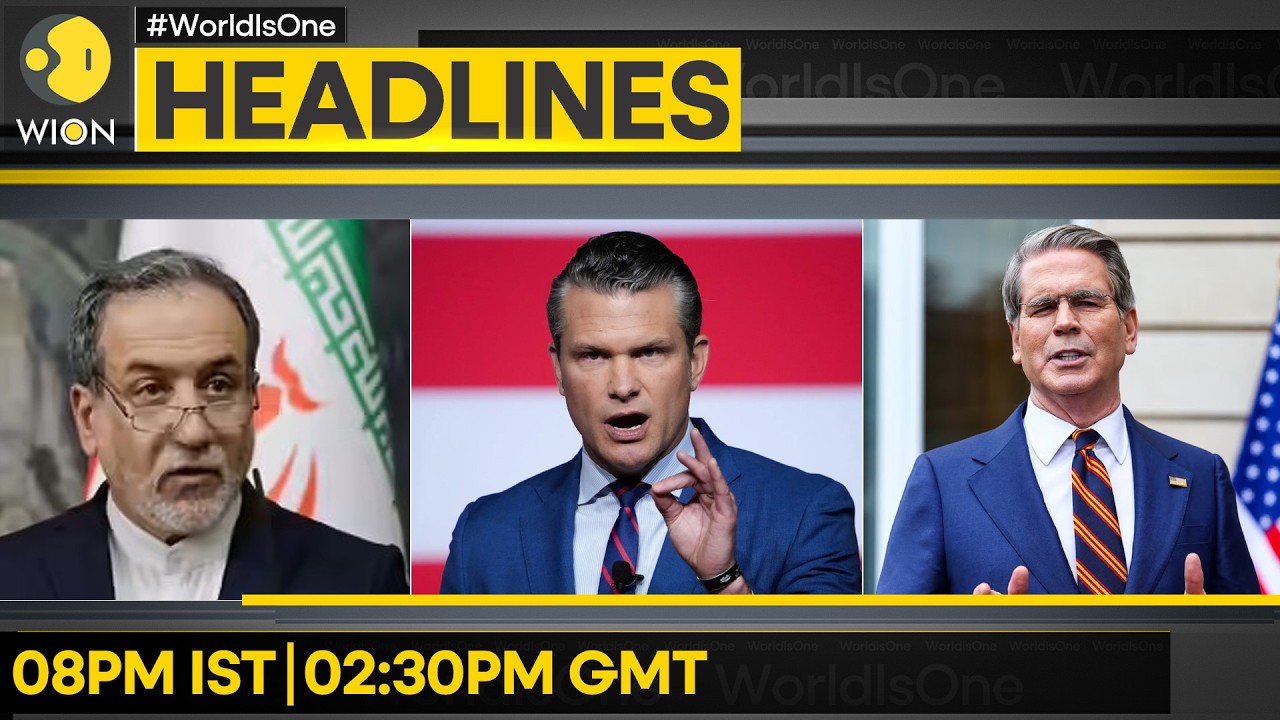 Iran FM: Zero Restraint in Retaliation | US Can't Say When Iran War Will End | WION HEADLINES