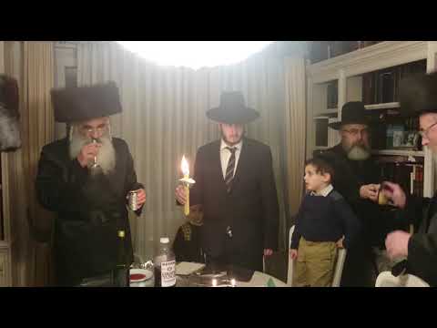 Joni at Havdoleh of Dushinski Rebbe