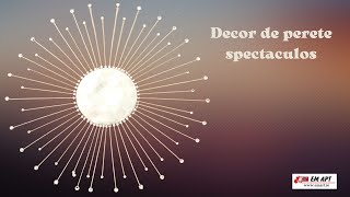 Decor de perete spectaculos 