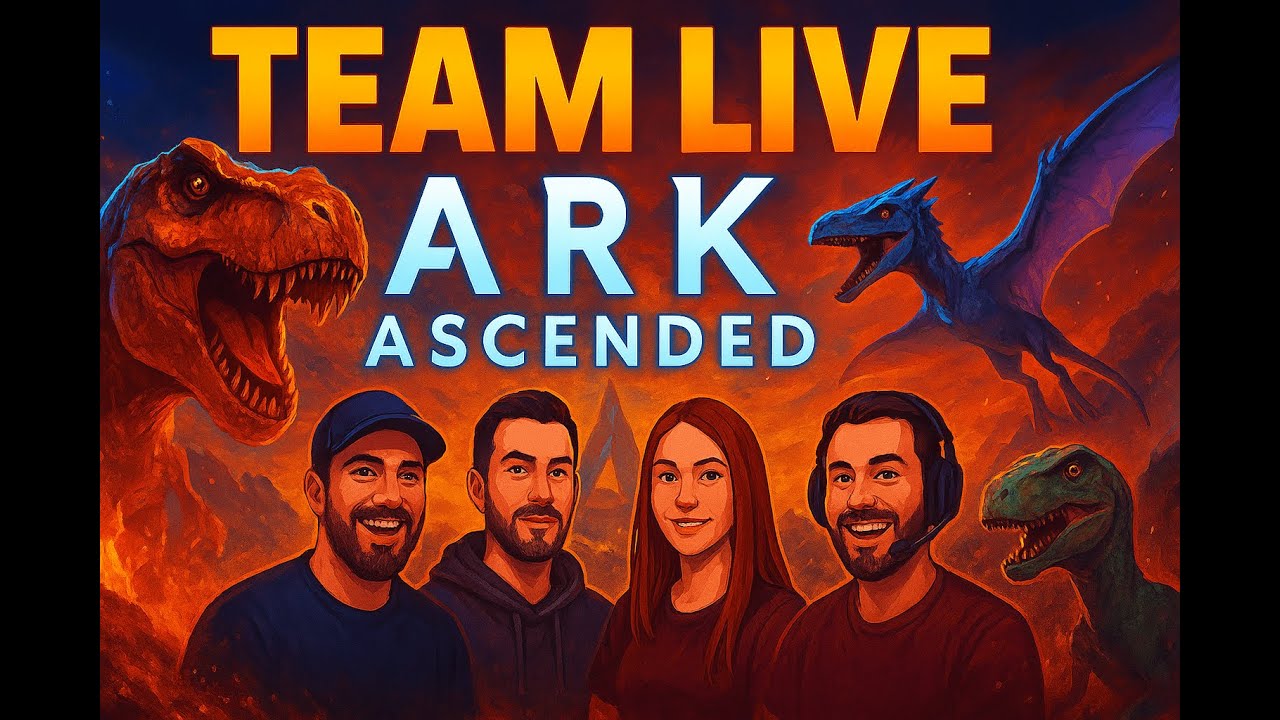 ARK Survival Ascended - ÉPISODE 1 avec la Team Kuroizana - L'Aventure Commence