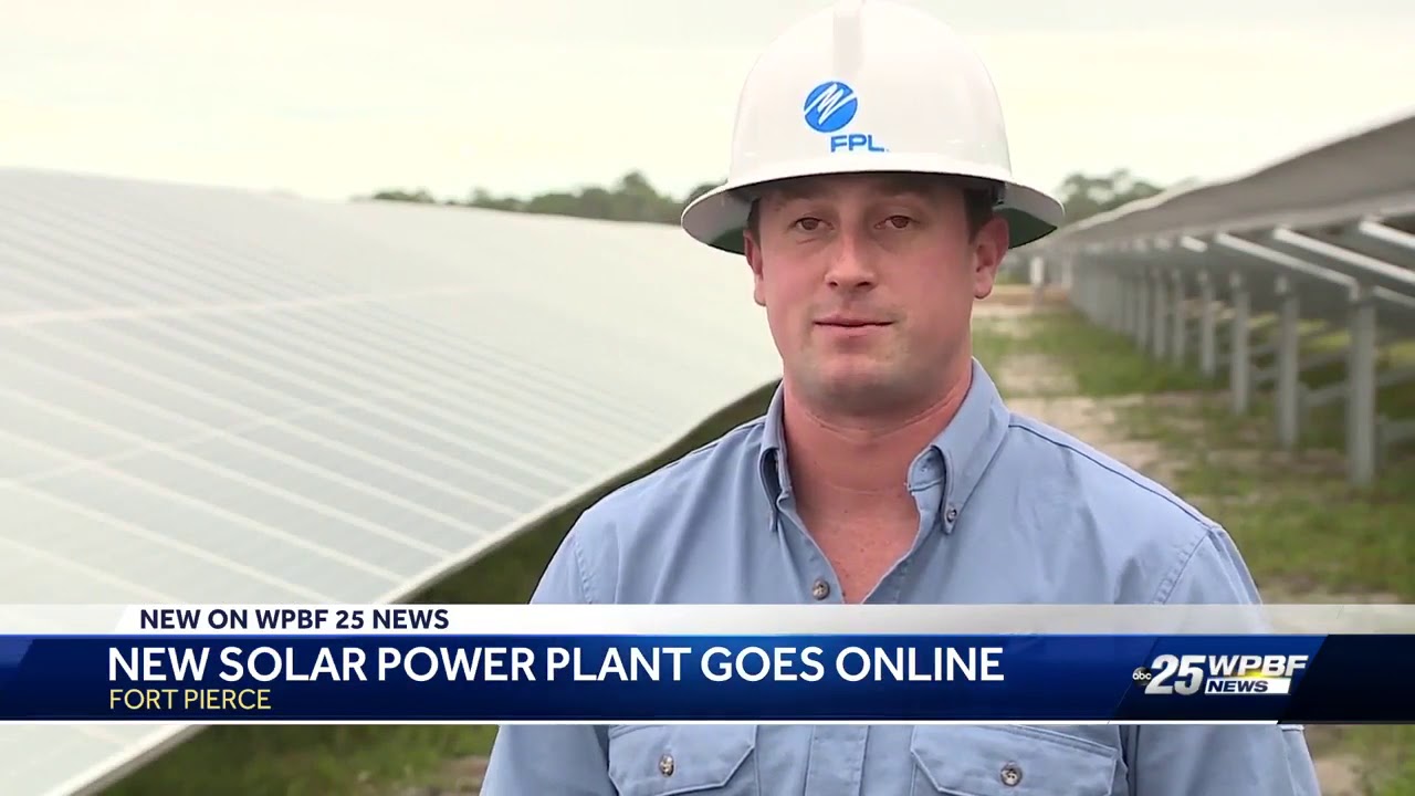 FPL's newest solar power plant now operating