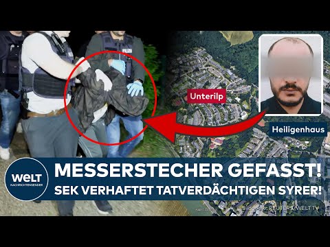 BIELEFELD: MESSERSTECHER GEFASST! Spezialkommando nimmt tatverdächtigen Syrer fest!